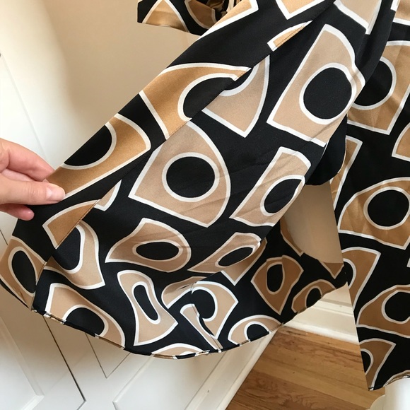 DVF Lanii Silk Wrap Dress Size 2 - Picture 5 of 7